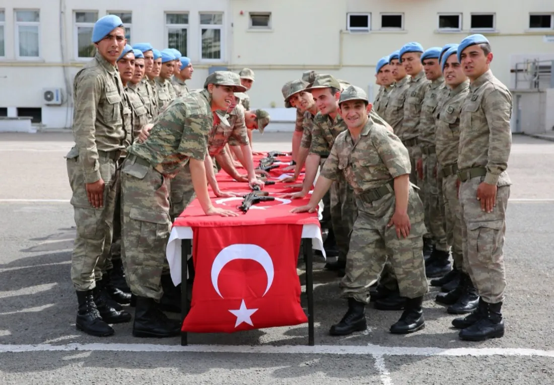 Ankara asker uğurlama töreninde davul zurna